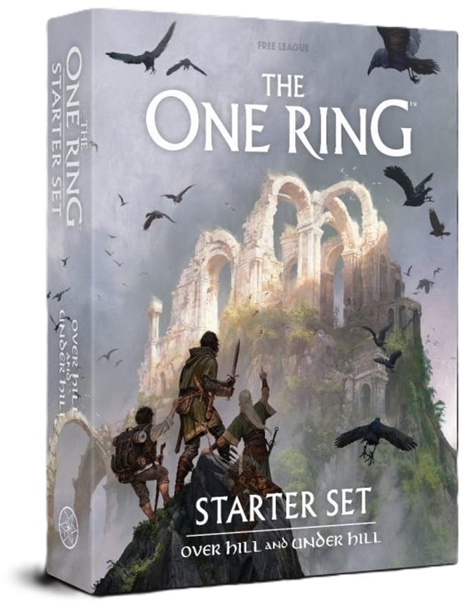 Free League Publishing The One Ring RPG Starter Set - Over Hill and Under Hill