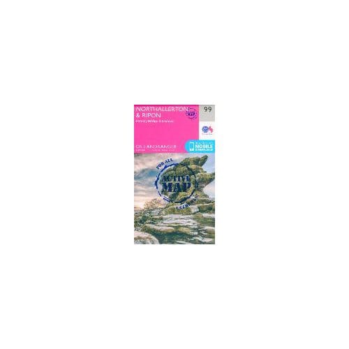 Northallerton & Ripon, Pateley Bridge & Leyburn - Ordnance Survey