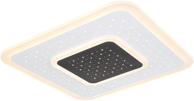 Globo - plafonniere - Gisell - wit - metaal - LED - 48132-47