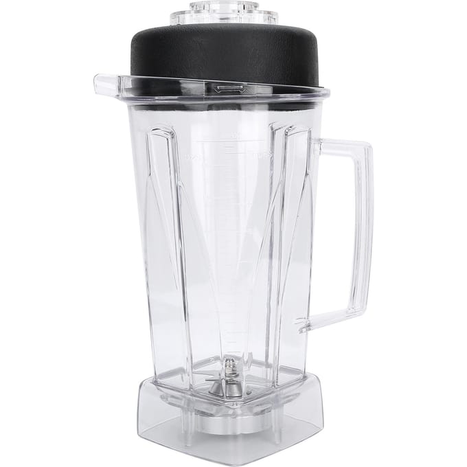 Blender 2L Container met Bovenste Deksel Mes Apparaat Accessoire Geschikt voor Vitamix Blender white