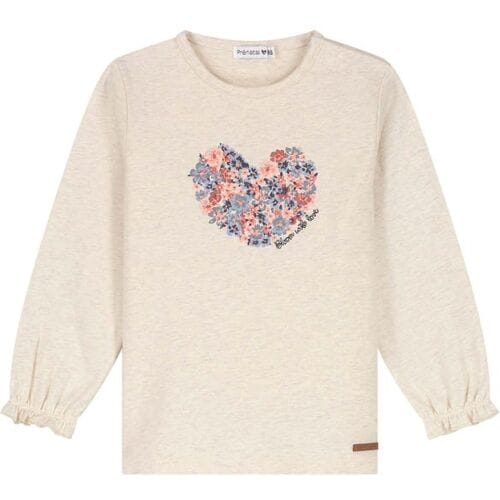 Prénatal peuter shirt Light Brown Melange 110 dames