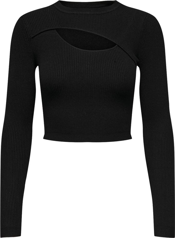 ONLY - ONLLIZA L/S PEEK-A-BOO PULLOVER EX KNT - Dames - Gebreide truien