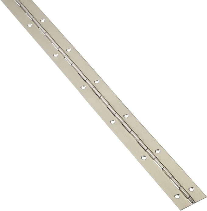 Pianoscharnier 1000 x 32 x 1,0 mm Aluminium Deurscharnier van SOTECH