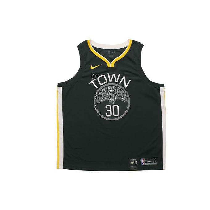 Nike Stephen Curry Golden State Warriors NBA Statement Edition Swingman Jersey Heren Jerseys Houtskool 877205-060 S gray