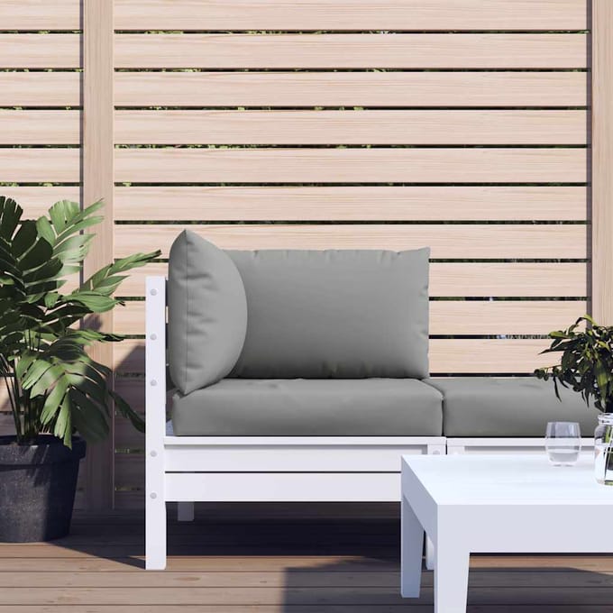vidaXL - Palletkussens - 3 - st - oxford - stof - grijs