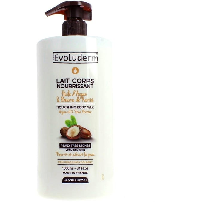 Evoluderm Argan Oil &amp; Shea Butter Bodylotion 1000 ml