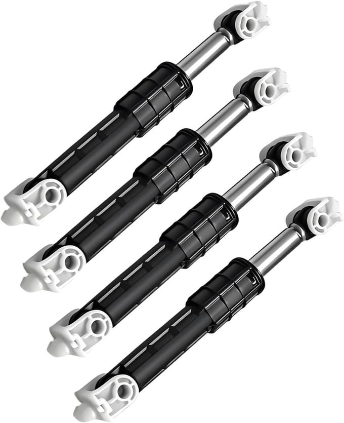 Wasmachine Dempers - Schokdempers Wasmachine - Stabiliseren Wasmachine - Vermindert Geluid - 4 Stuks - Zwart