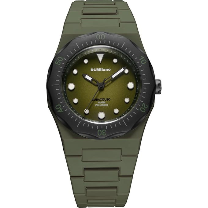 D1 Milano Herenhorloge 40.5mm, Lagoon Drift PDBJ04