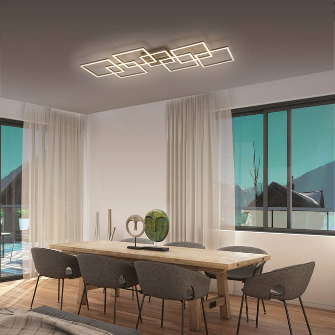 Q-Smart-Home Paul Neuhaus Q-INIGO LED plafondlamp 107 cm