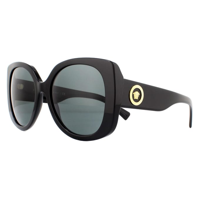 Versace Zonnebril VE4387 GB1/87 Zwart Donkergrijs