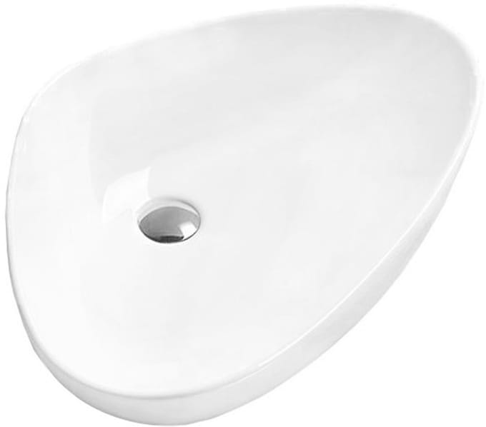 Mexen Bella opzetwastafel 59 x 39 cm, wit - 21465900