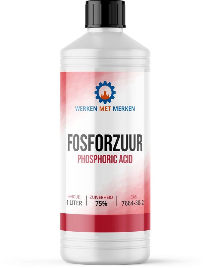 Fosforzuur 75% - Fles, 1 liter - Ontroester