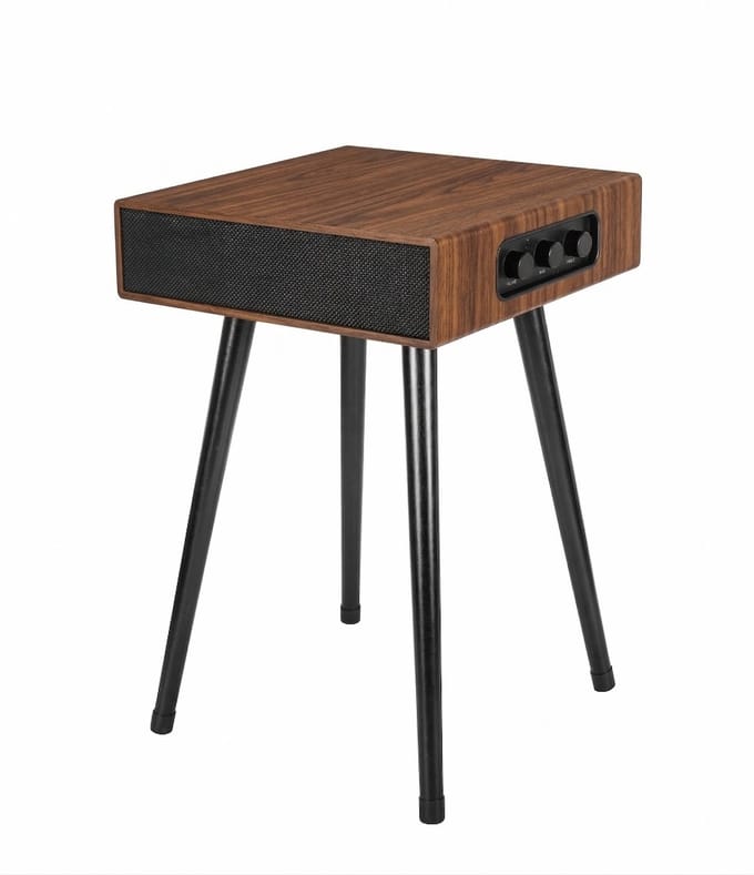 Richard & Anthony Genesis Wood - Bluetooth stereo speaker met subwoofer