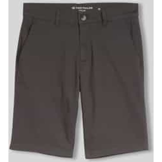slim fit chinobermuda van puur katoen