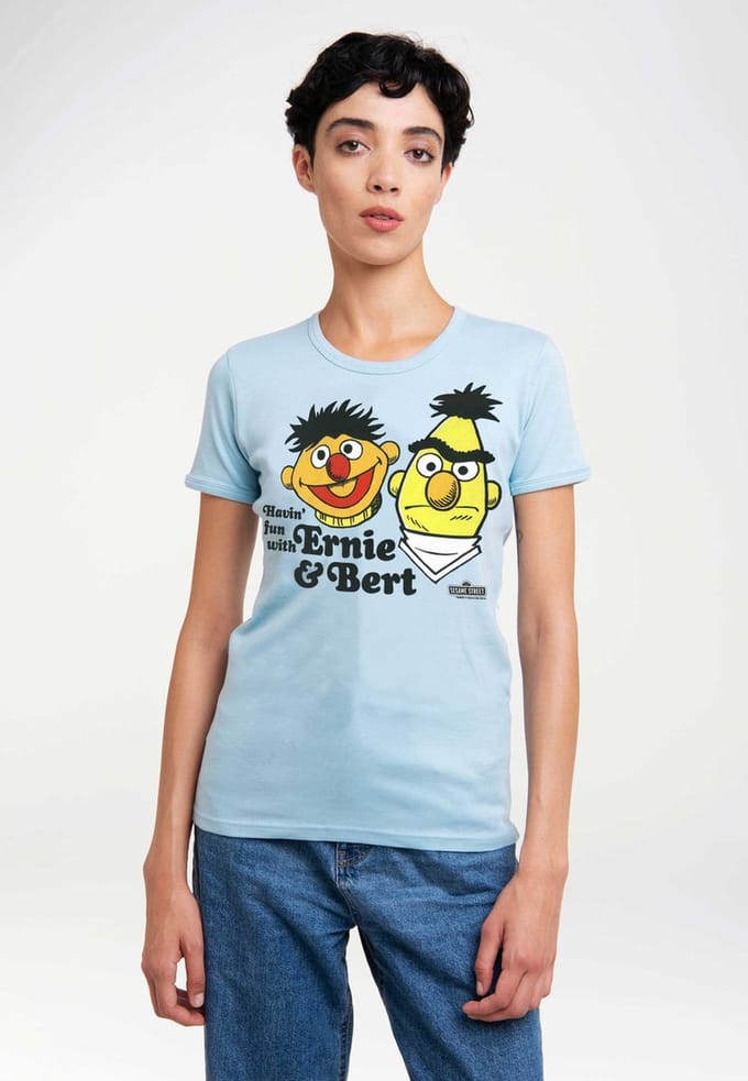 Logoshirt T-Shirt Ernie und Bert