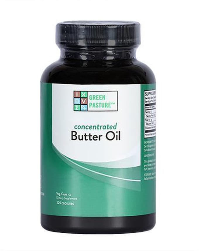 Green Pasture High Vitamin Boterolie - X-Factor gold - 120 capsules