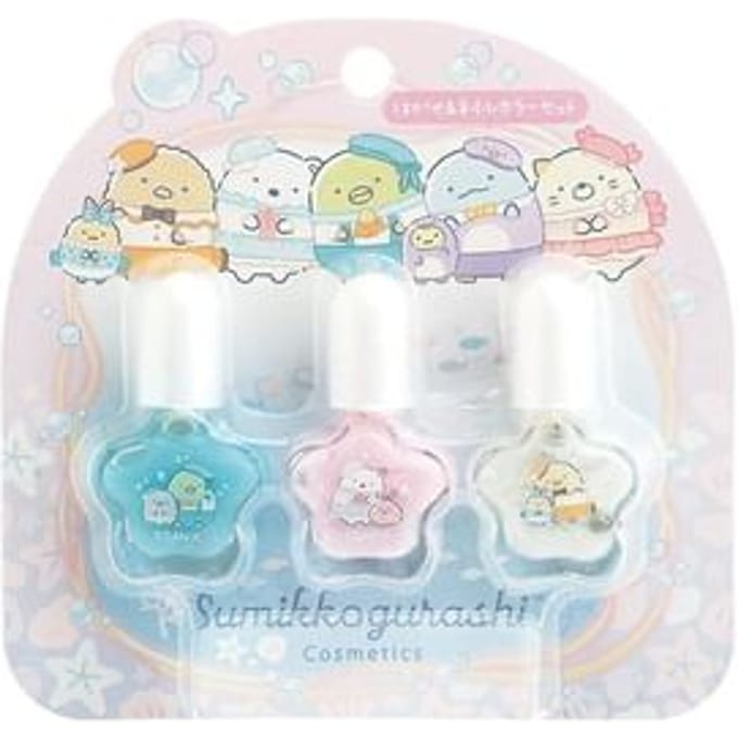 San-X - Sumikko Gurashi Nail Color Set A 3 pcs