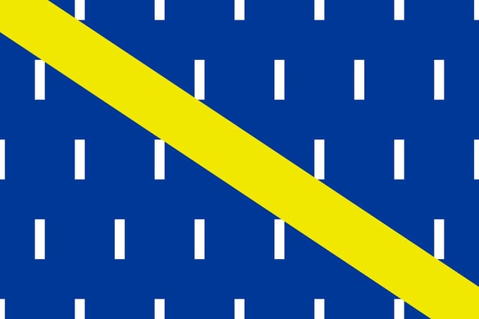 Vlag Charstre 150x225cm