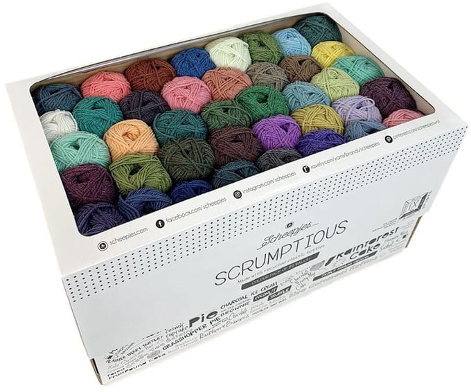 Scheepjes Scrumptious colour pack 80x30g