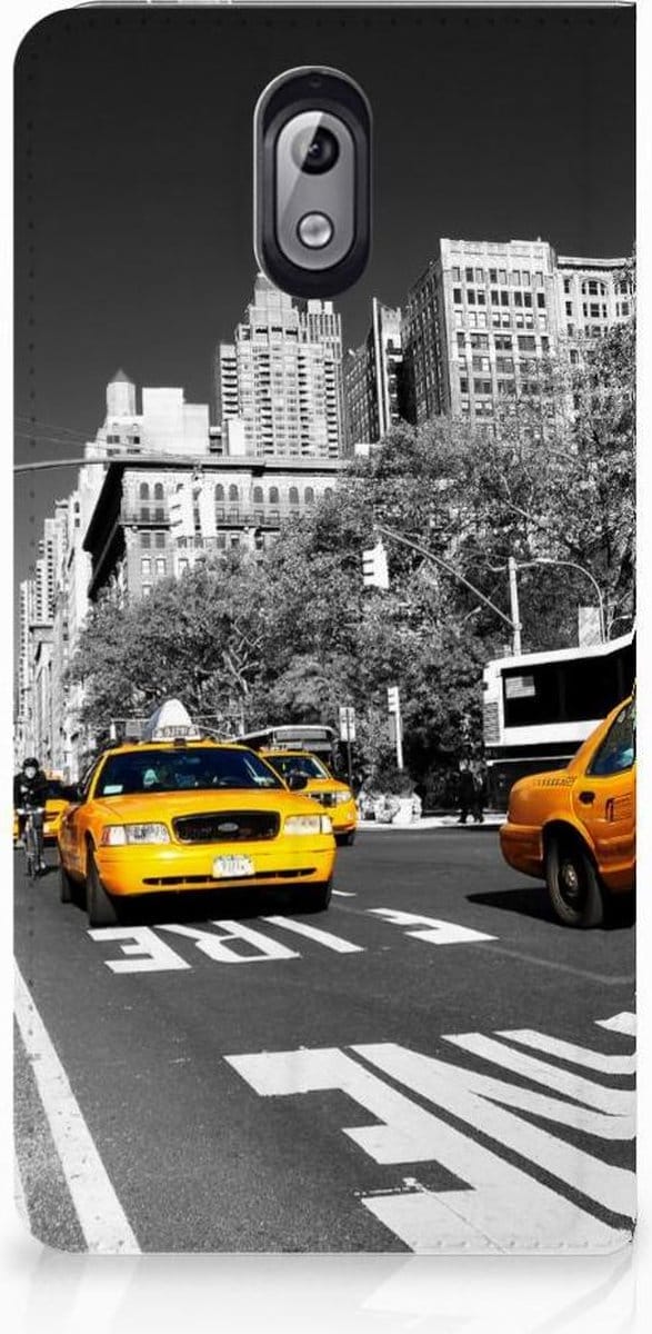 Nokia 3.1 (2018) Book Cover New York Taxi