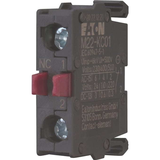 EATON INDUSTRIES RMQ-Titan hulpcontactblok - 216382 [2 stuks].