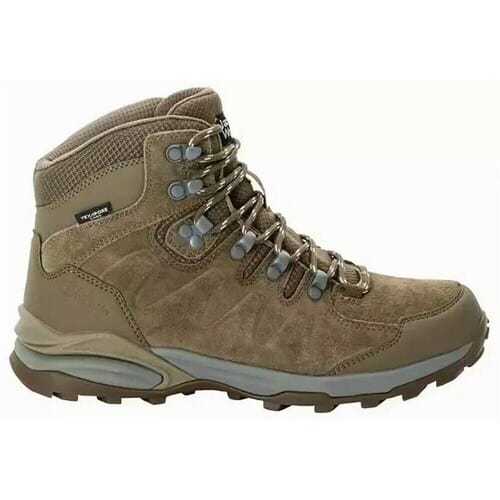 Jack Wolfskin REFUGIO TEXAPORE MID W Dames Wandelschoenen - chestnut - Maat 38