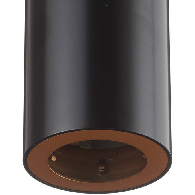 LEDS-C4 Pipe hanglamp, zwart-goud