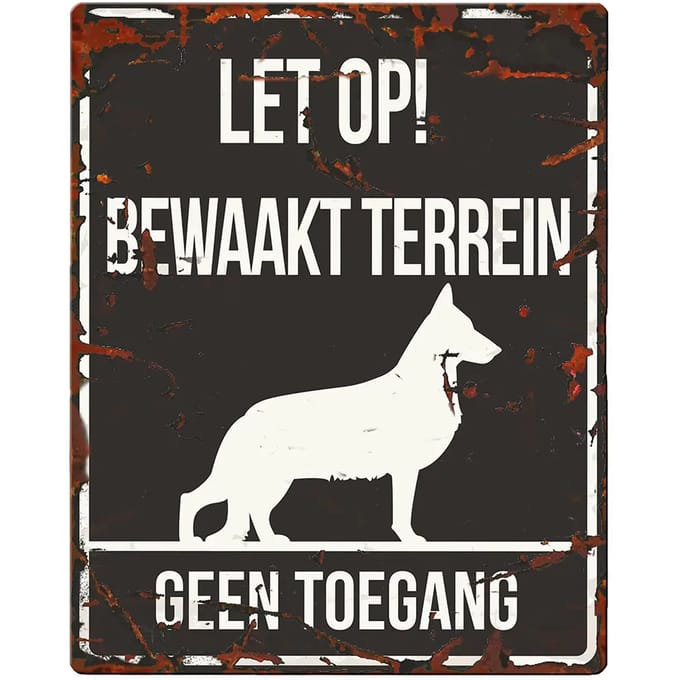 Waarschuwingsdisplay D&D Home German Shepherd N