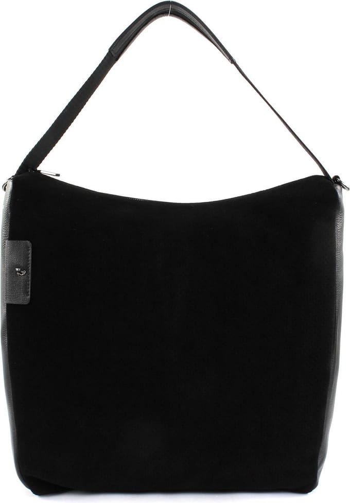 MANDARINA DUCK Schoudertas Manhatten Winter Medium Hobo / Crossover Black Zwart