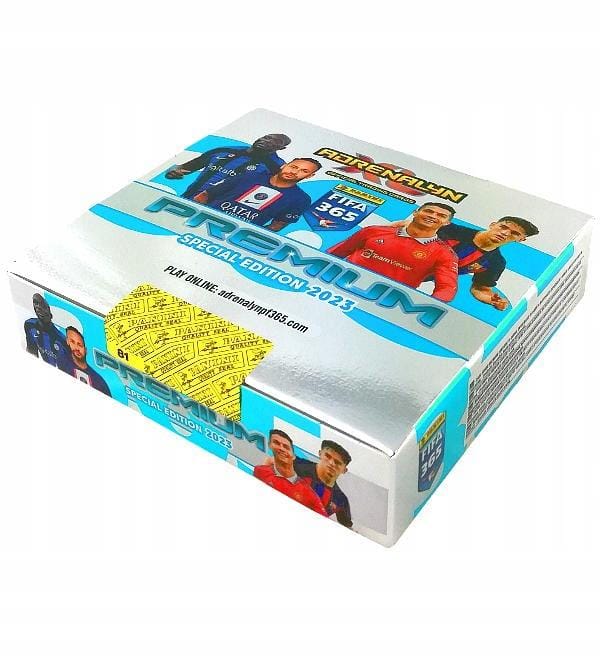 Fifa 365 2023 premium box 100 voetbal kaarten 10 zakjes 10 kaarten limited