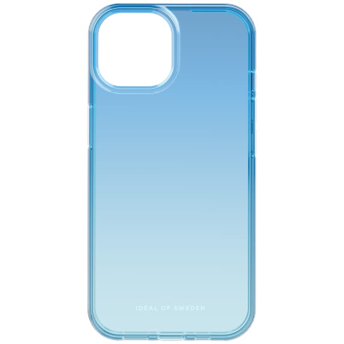 iDeal of Sweden Clear Case geschikt voor Apple iPhone 15 - Light Blue