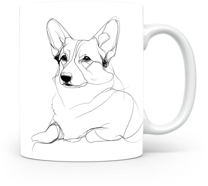 Beker Pembroke Welsh Corgi