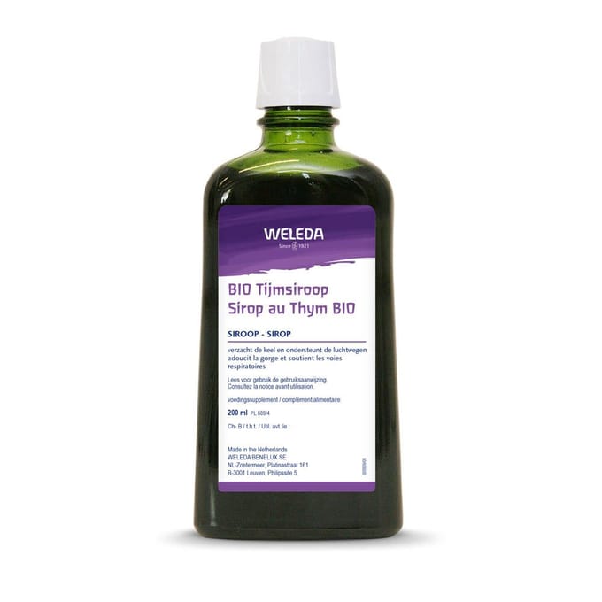 Weleda Zelfzorgmiddelen Bio Tijmsiroop Vloeibaar
