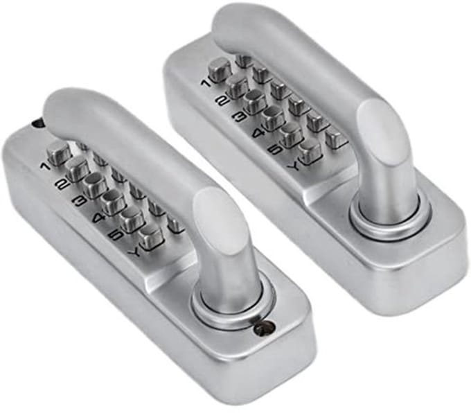 Allecto - Deurslot - Keyless Access - Code Lock - Dubbele Handgreep