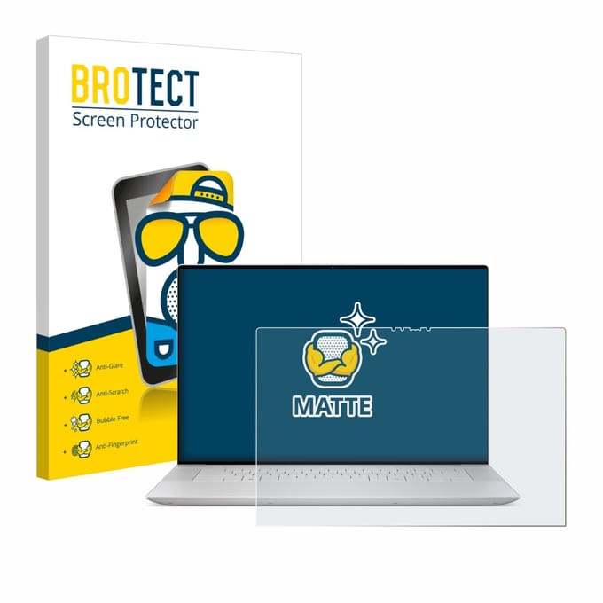 BROTECT - Screenprotector voor Dell XPS 16 9640 - Folie Beschermfolie matte