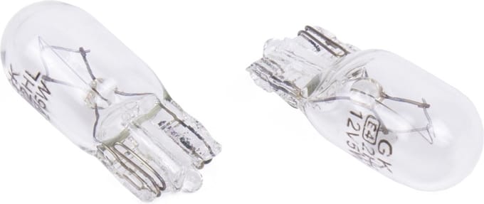Benson Autolamp - 12 Volt - 5 Watt - T10 - Wit Licht - 2 stuks