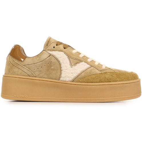 Sneakers Victoria Turin Daim Effet Mouton
