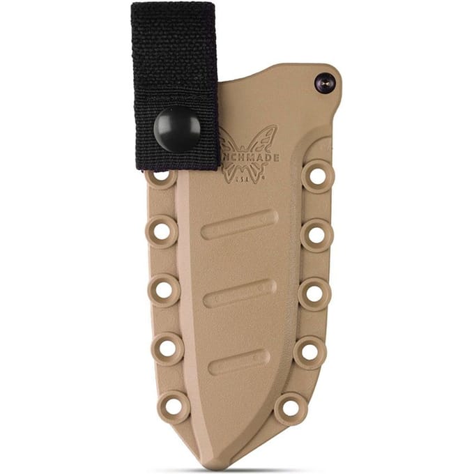 Benchmade Sheath for Sibert Adamas Sand – Originele Boltaron Schede met Blade-Tech Tek-Lok