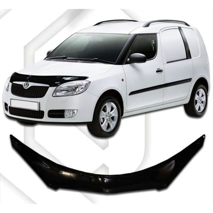 SCOUTT MOTORKAPDEFLECTOR BESCHERMING voor SKODA ROOMSTER 2007-2015