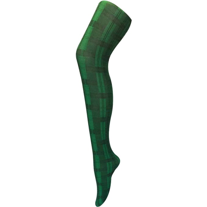 Sock Snob Dames80 denier ondoorzichtig patroon panty's - Skye Green