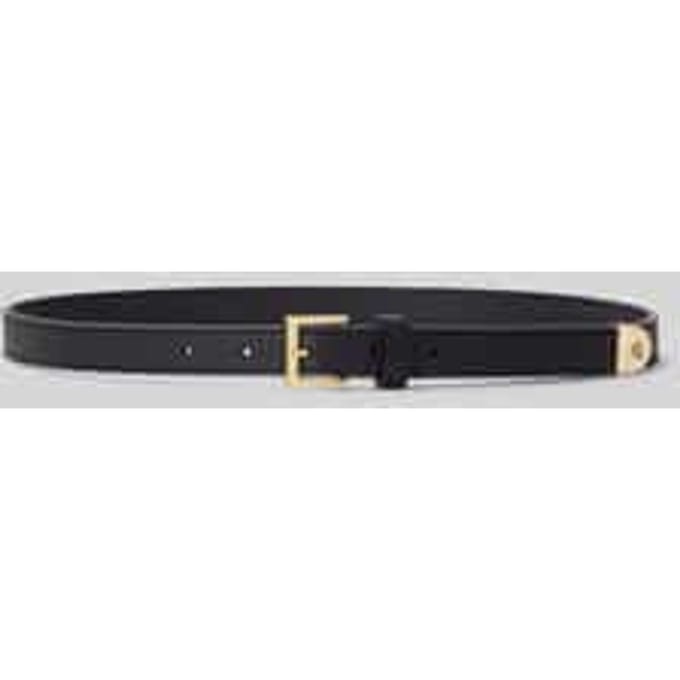 Riem van echt leer met logodetail