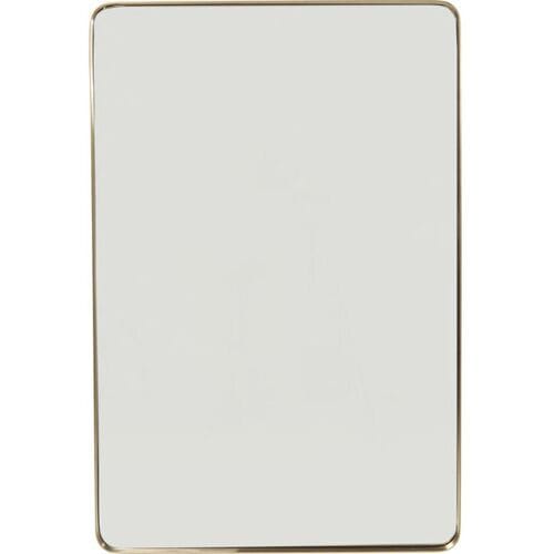 Kare Spiegel Curve Rectangular Brass 120x80cm