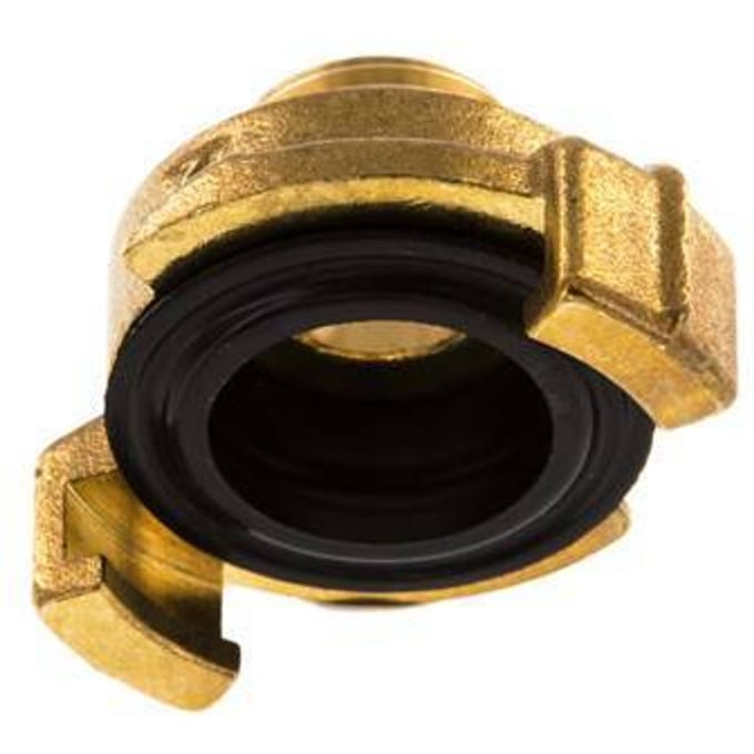 1/2'' Buitendraad Messing GEKA Tuinslangkoppeling [2 Stuks]