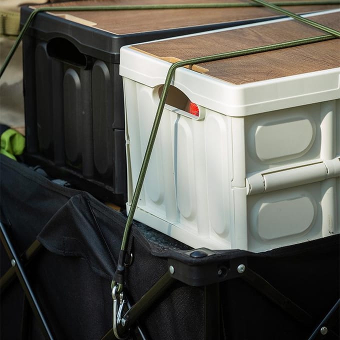 Outdoor bergbeklimming gesp elastisch touw 8mm dik elastisch touw bagagebinder tenttouw haak 90cm gray
