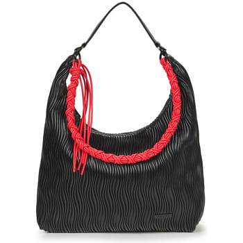 Desigual schoudertas Litio Black Samarra Shoulder Bag Black zwart