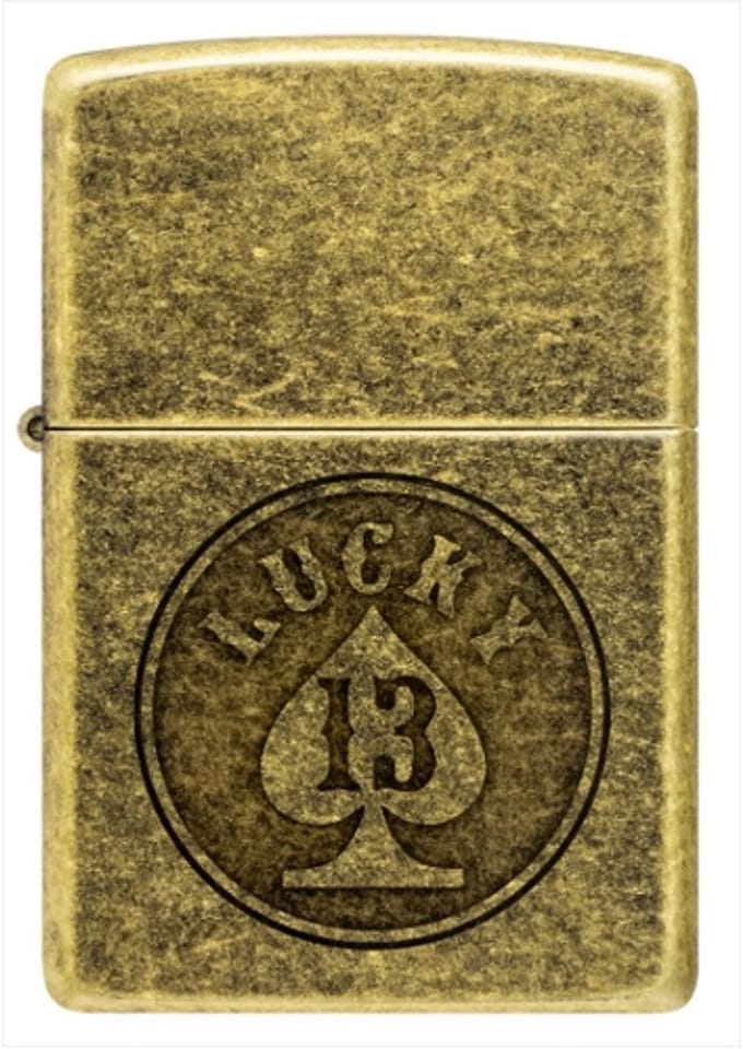 Aansteker Zippo Lucky 13 Design
