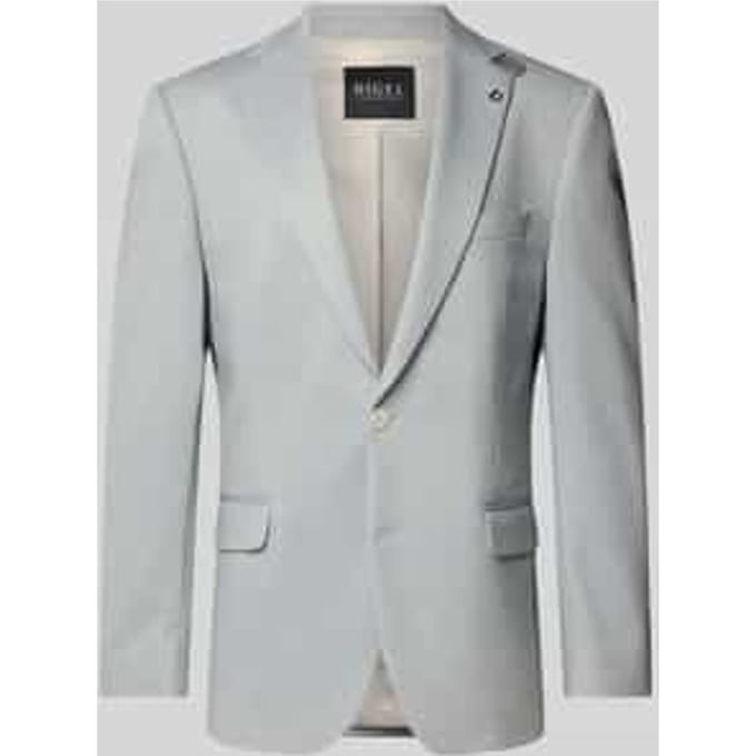 Modern fit colbert met paspelzak op de borst, model 'Ezzo'