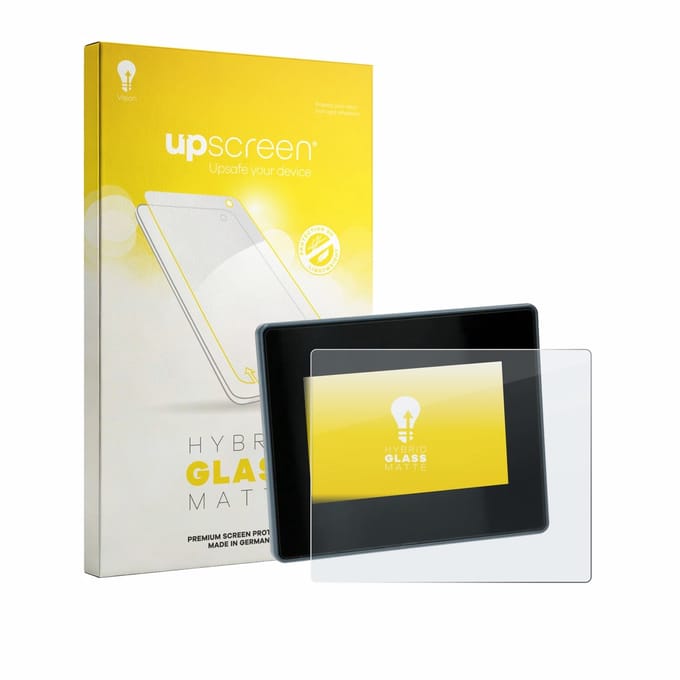 upscreen - Screenprotector voor Siemens Simatic HMI MTP400 - Folie Beschermfolie Beschermglas matte