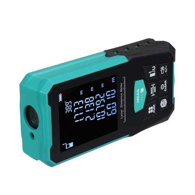 Télémètre laser professionnel 120 m 393 pi Télémètre à ruban laser avec mesure continue unique D3-70