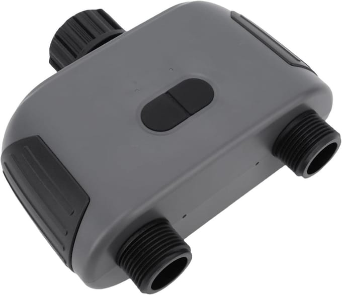 Slimme Irrigatie Timer - Waterklep Controller - Automatisch Tuin Wateren - Weergestuurde Aanpassing - 3/4 Inch Draad - Wit